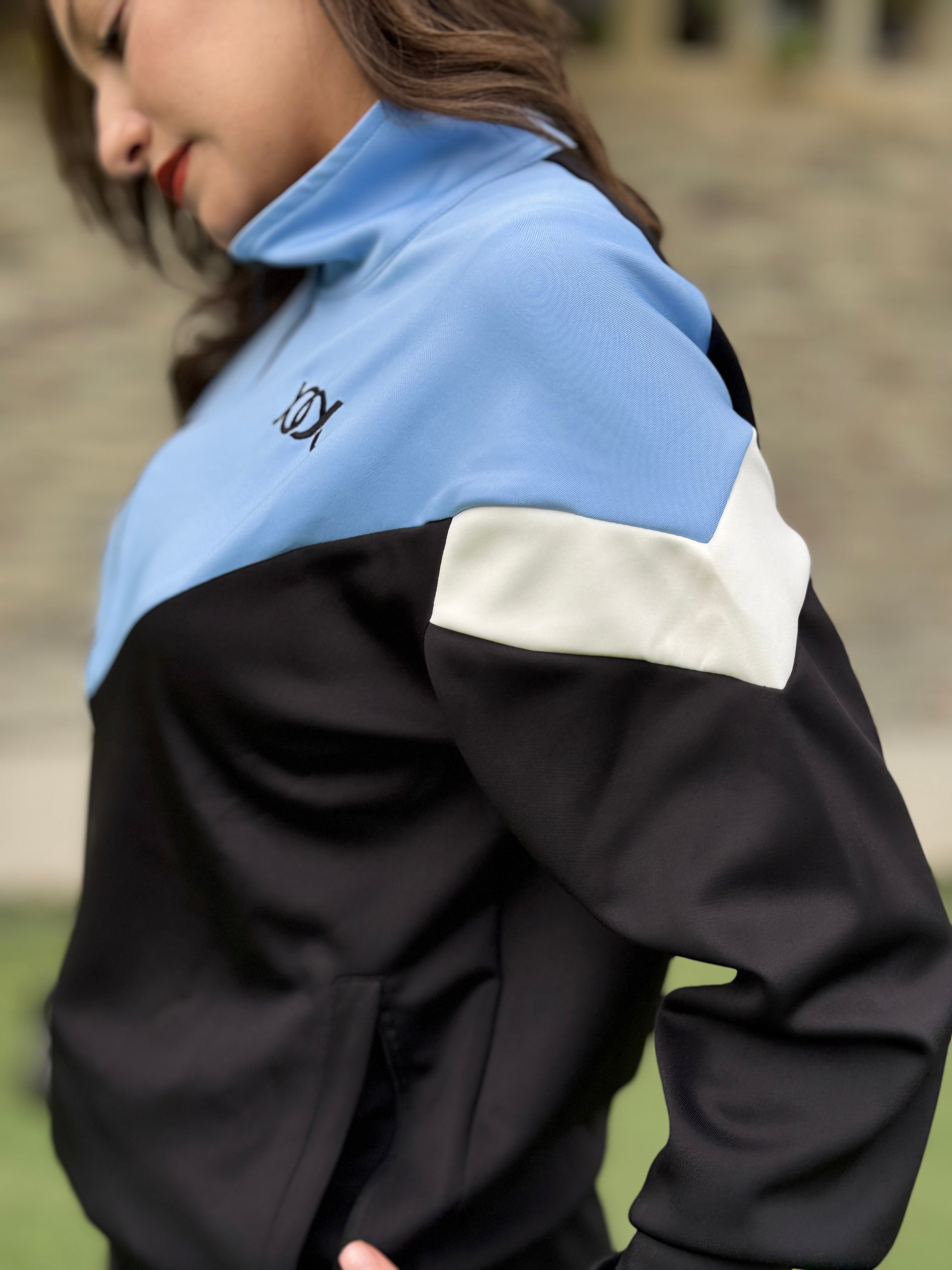 Tracksuit Jacket Baby Blue
