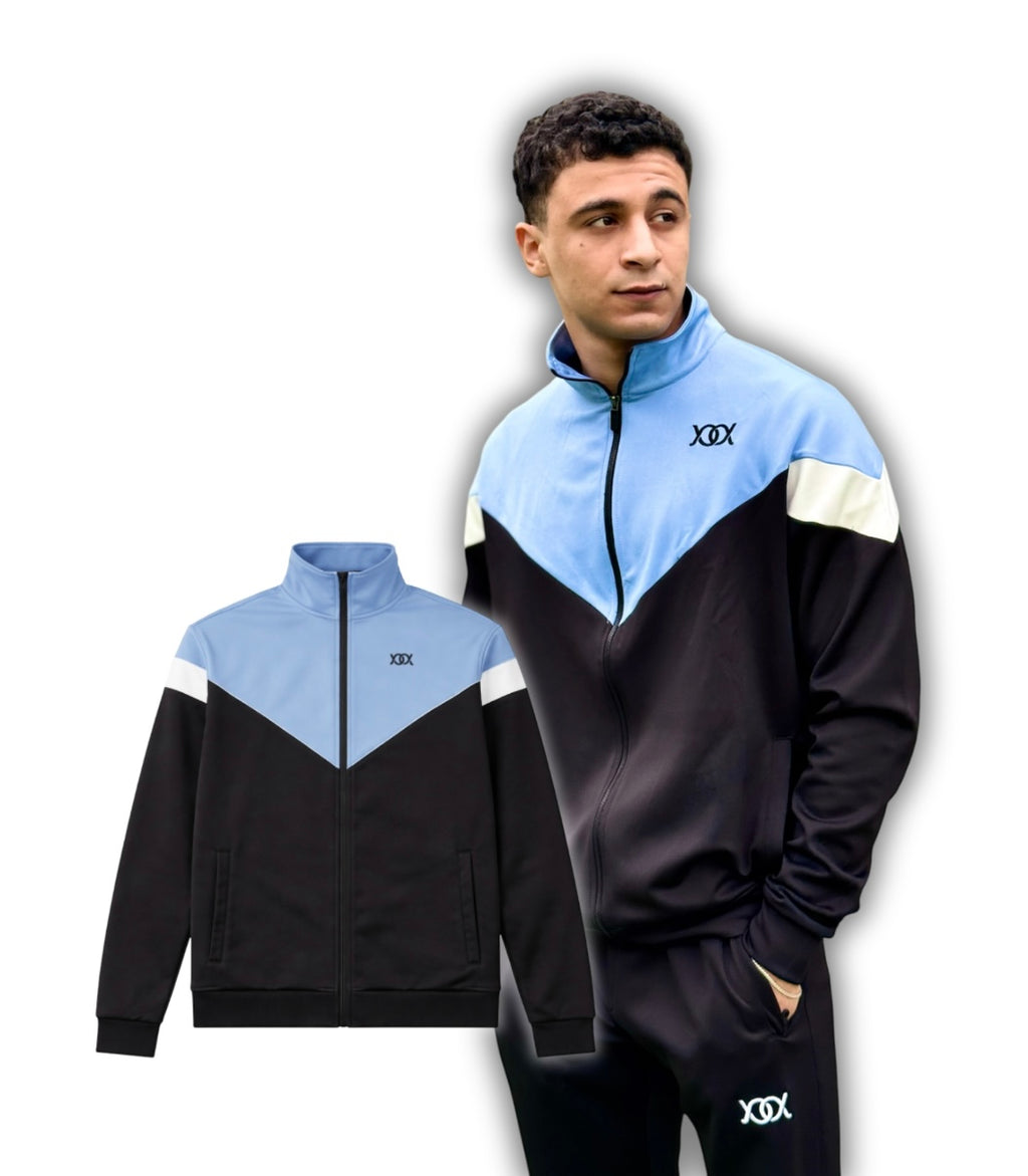 Tracksuit Jacket Baby Blue