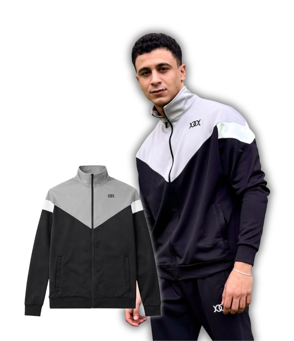 Tracksuit Jacket Grey